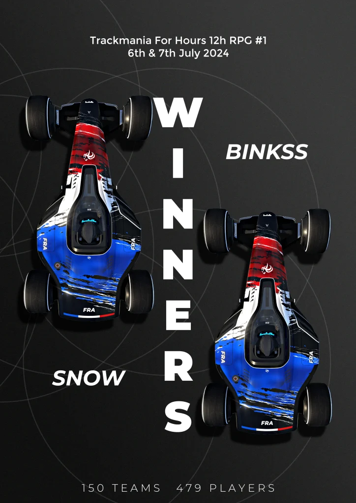 Trackmania For Hours 12h RPG Winners