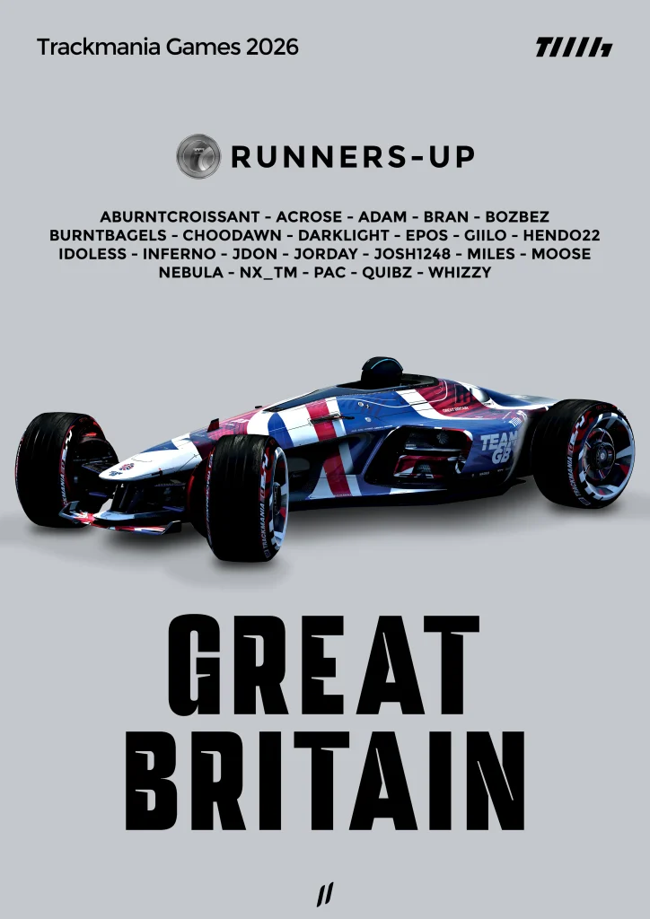 Trackmania Games 2026 - Great Britain 2nd
