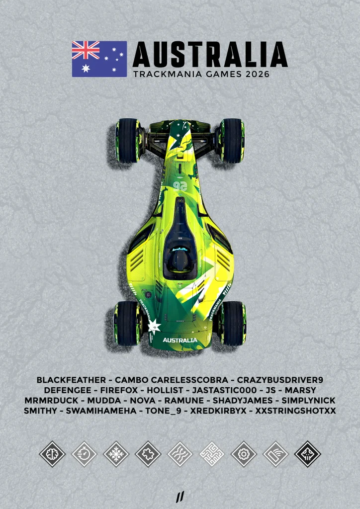 Trackmania Games Team Australia