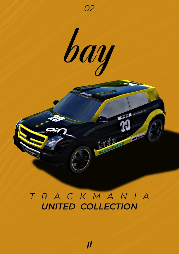 Trackmania United Bay car