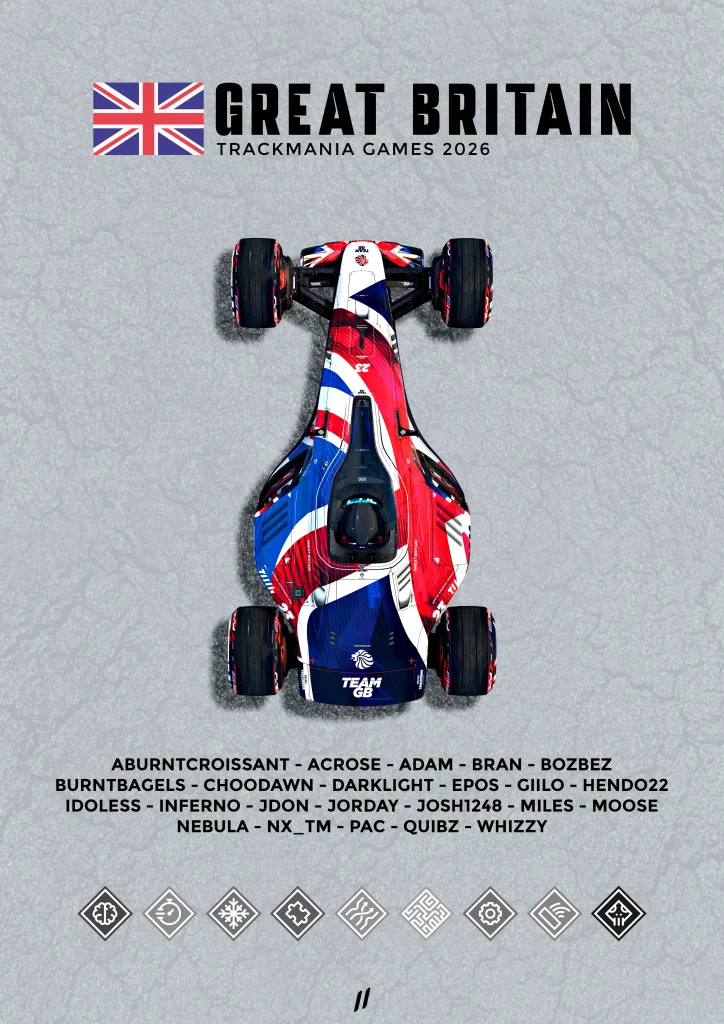 Trackmania Games Team Great Britain