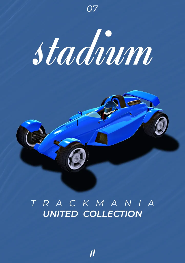 Trackmania United Stadium car