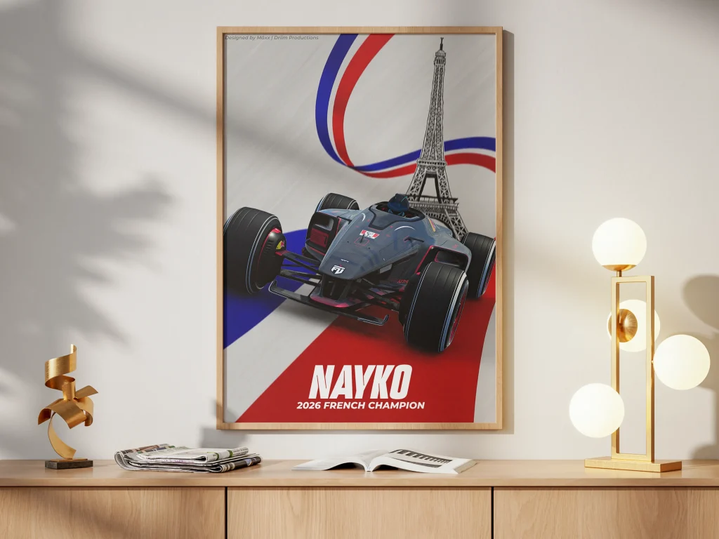 Mock-up - French Trackmania Champion 2026